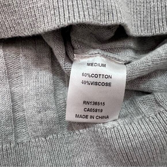 Harper Lane Gray Sweater Size M - Picture 7 of 8